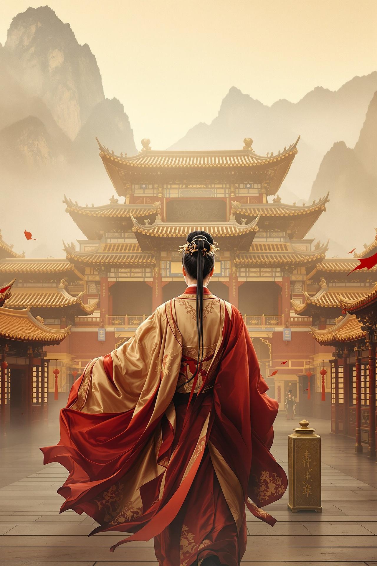 八哥影视作品《长安风云录》海报