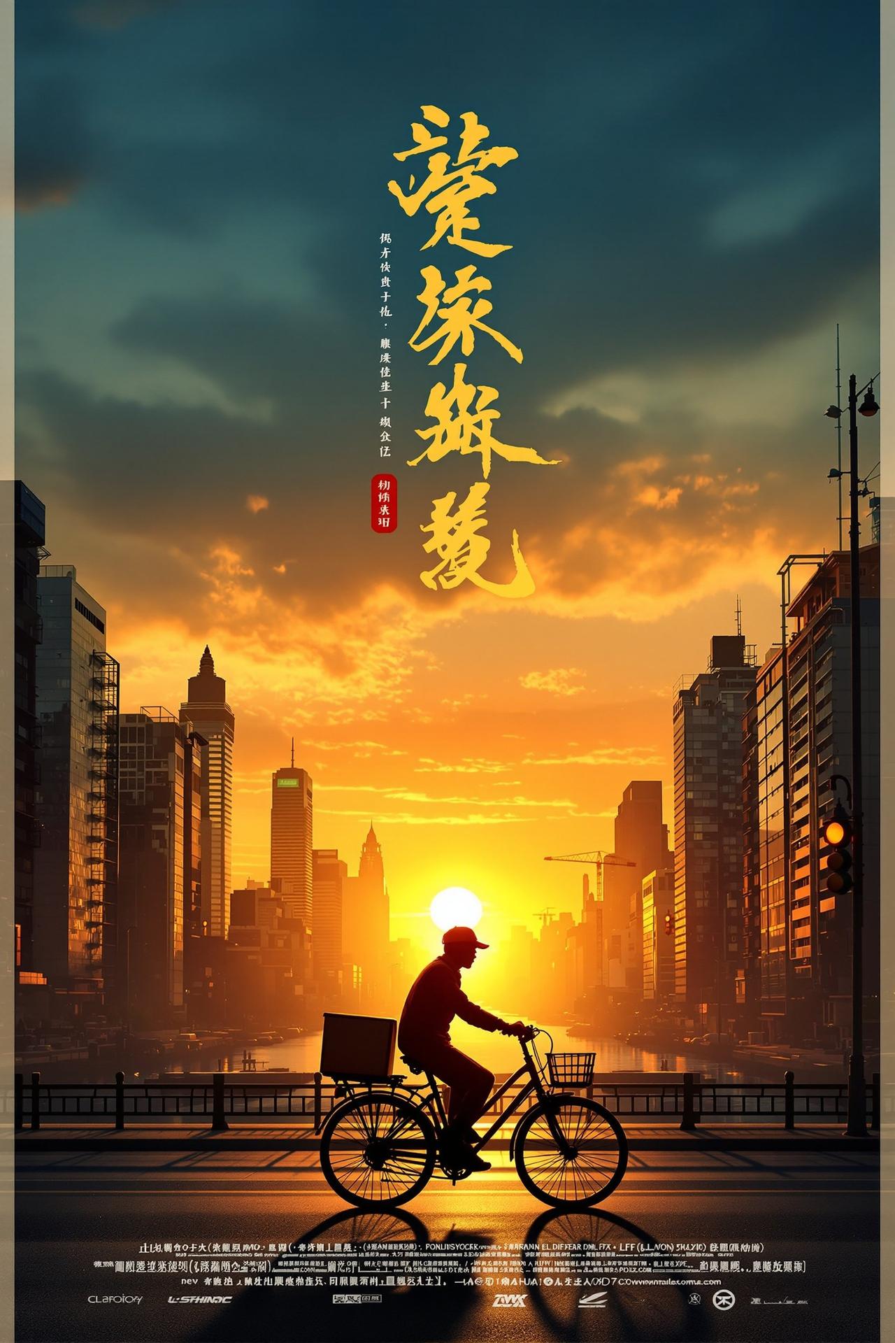 八哥影视作品《城市之光》海报